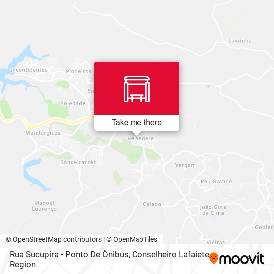 Rua Sucupira - Ponto De Ônibus map