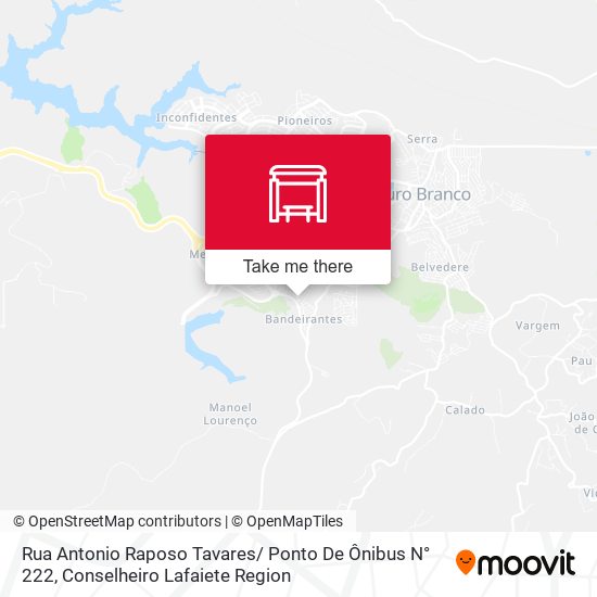 Rua Antonio Raposo Tavares/ Ponto De Ônibus N° 222 map