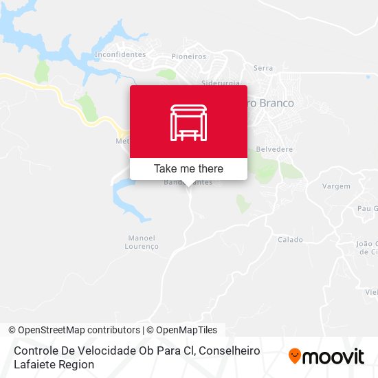 Mapa Controle De Velocidade Ob Para Cl