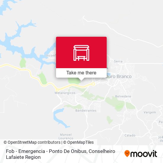 Fob - Emergencia - Ponto De Onibus map