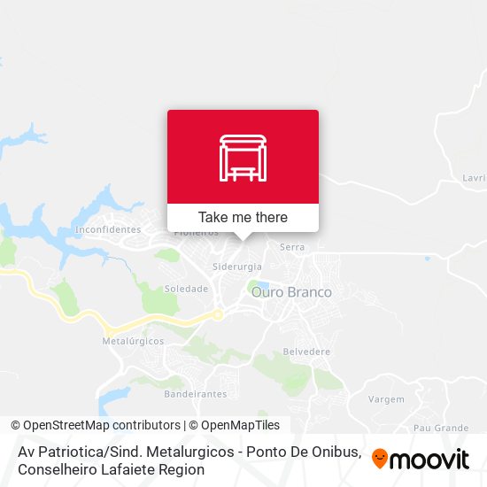 Av Patriotica / Sind. Metalurgicos - Ponto De Onibus map