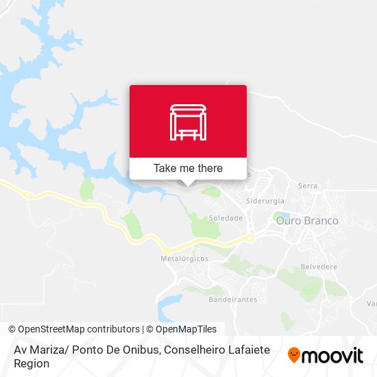 Av Mariza/ Ponto De Onibus map