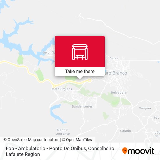 Fob - Ambulatorio - Ponto De Onibus map