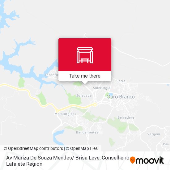 Av Mariza De Souza Mendes/ Brisa Leve map