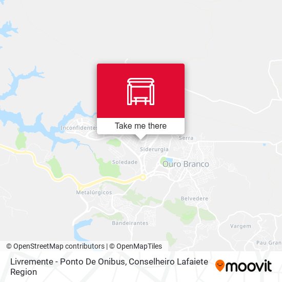 Livremente - Ponto De Onibus map