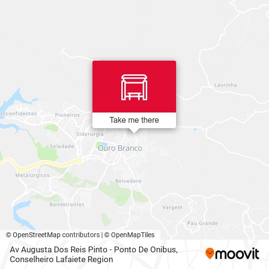 Av Augusta Dos Reis Pinto - Ponto De Onibus map