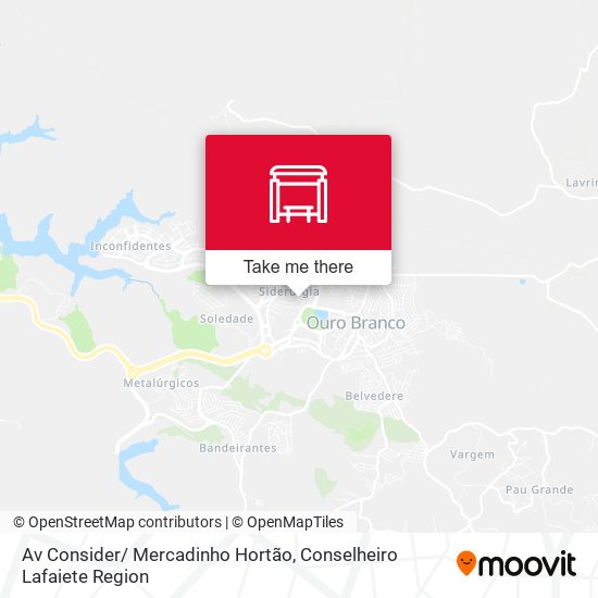 Av Consider/ Mercadinho Hortão map