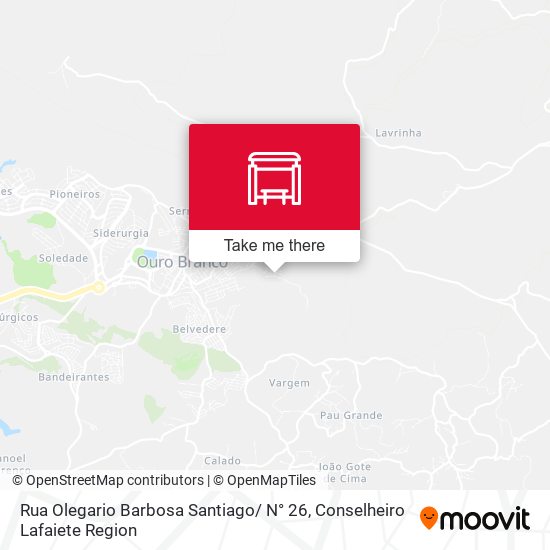 Rua Olegario Barbosa Santiago/ N° 26 map
