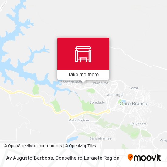 Av Augusto Barbosa map