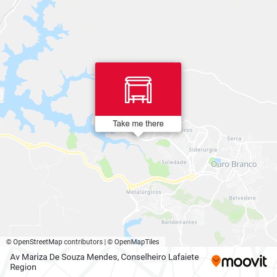 Av Mariza De Souza Mendes map