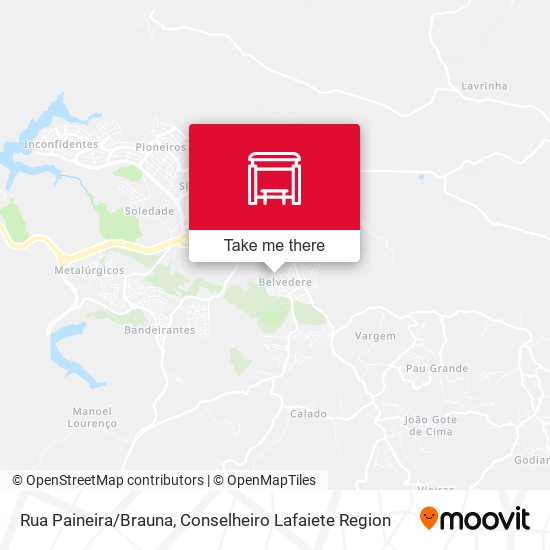 Rua Paineira/Brauna map
