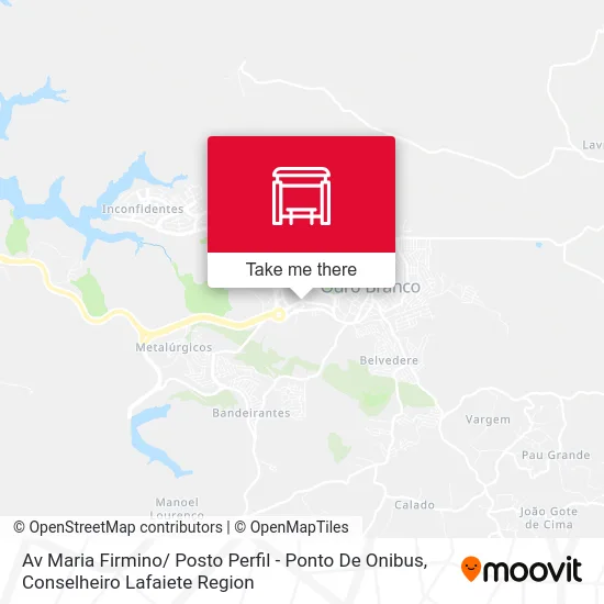 Av Maria Firmino/ Posto Perfil - Ponto De Onibus map