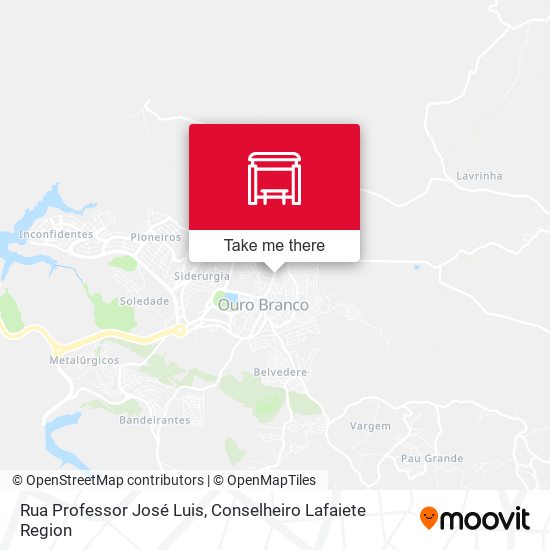 Rua Professor José Luis map