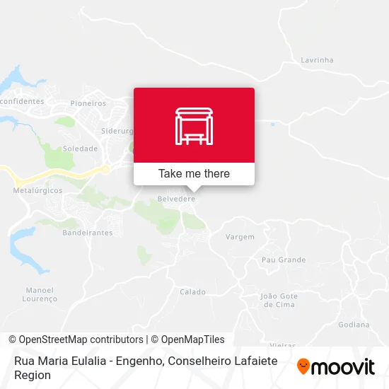 Rua Maria Eulalia - Engenho map