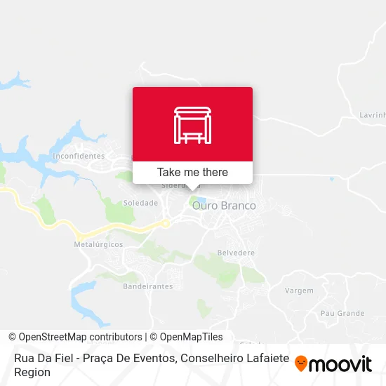 Rua Da Fiel  - Praça De Eventos map