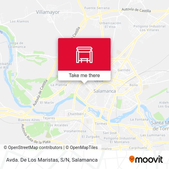 Avda. De Los Maristas, S/N map