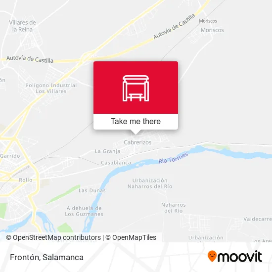 Frontón map