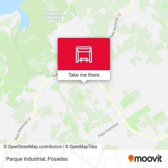 Parque Industrial map