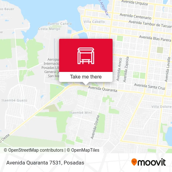 Avenida Quaranta 7531 map