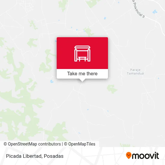 Picada Libertad map