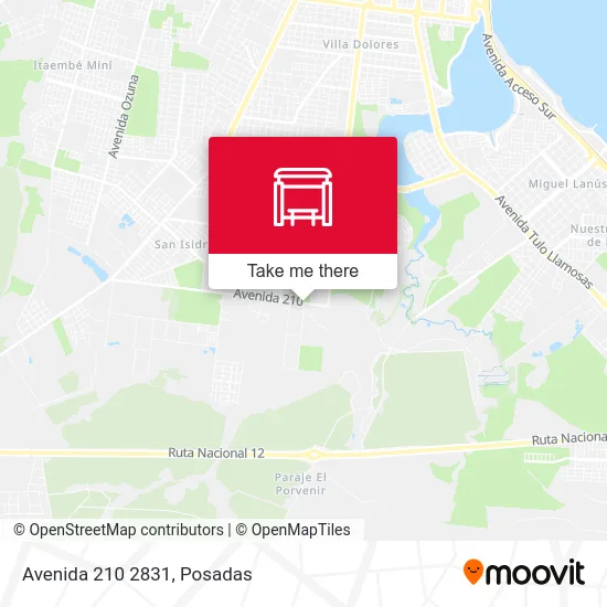 Avenida 210 2831 map