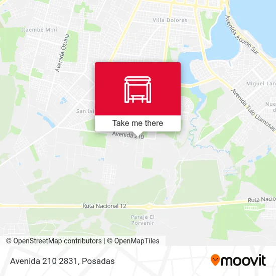 Avenida 210 2831 map