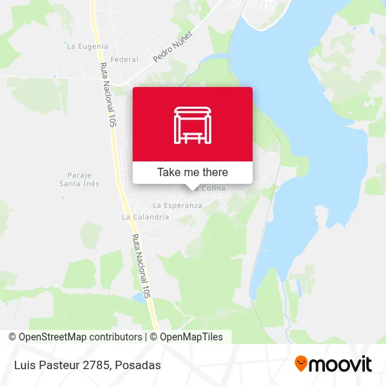 Luis Pasteur 2785 map