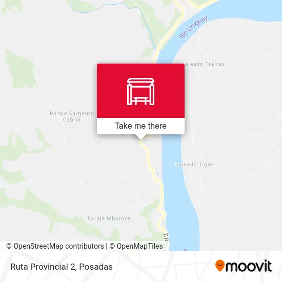 Ruta Provincial 2 map
