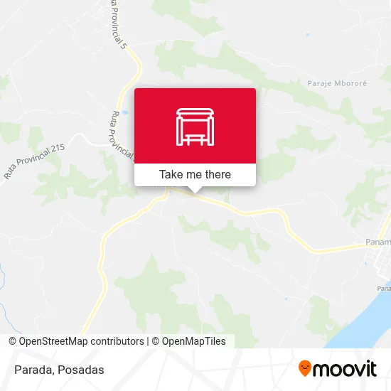 Parada map
