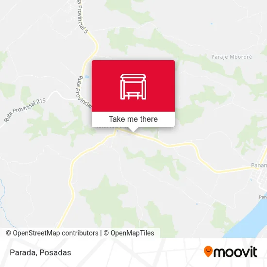 Parada map