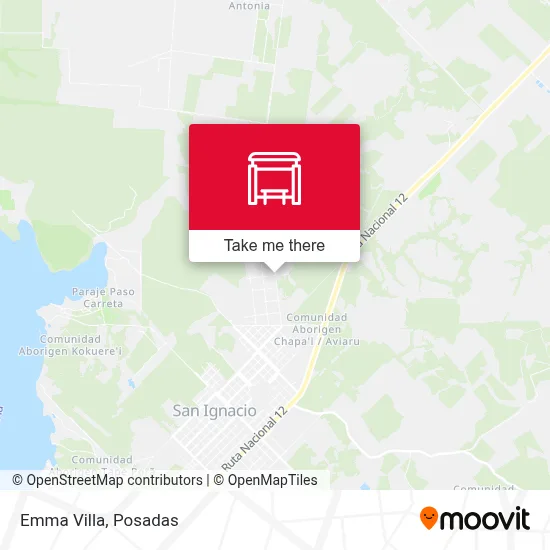Villa Emma map