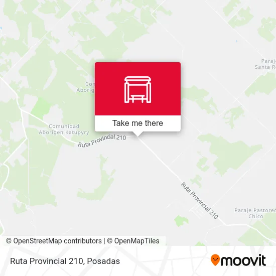 Ruta Provincial 210 map
