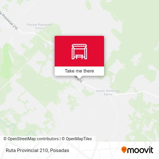 Ruta Provincial 210 map