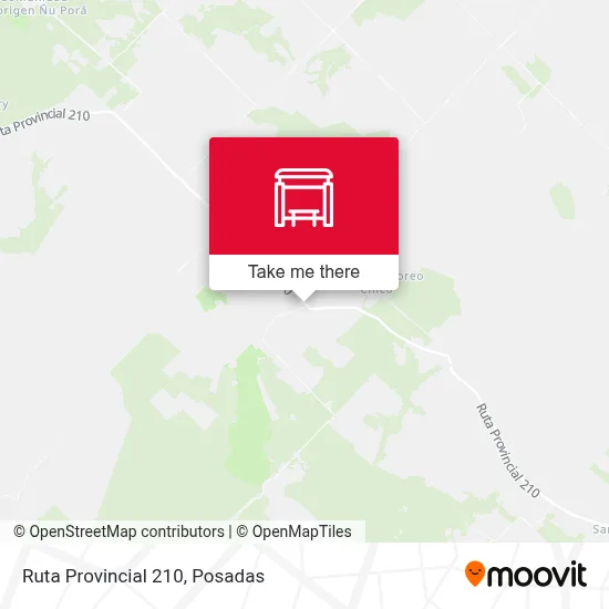 Ruta Provincial 210 map