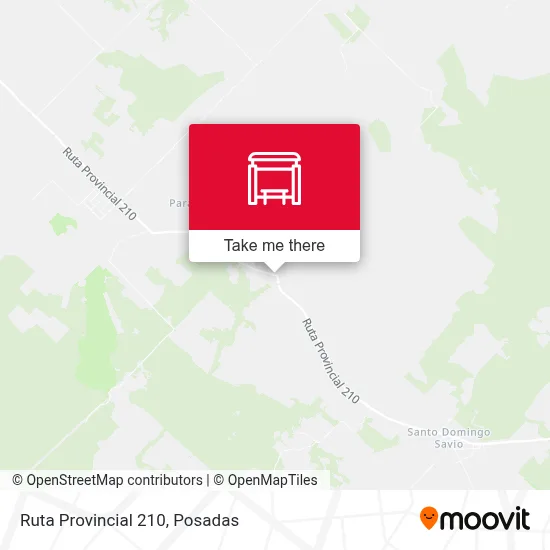 Ruta Provincial 210 map