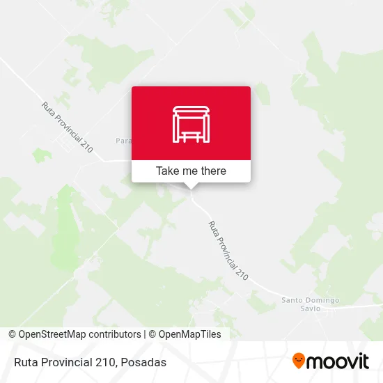 Ruta Provincial 210 map