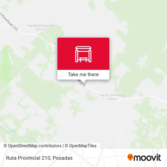 Ruta Provincial 210 map