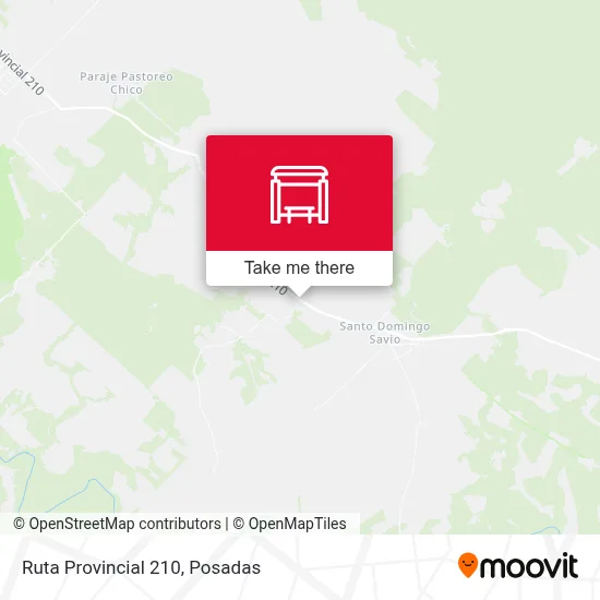 Ruta Provincial 210 map