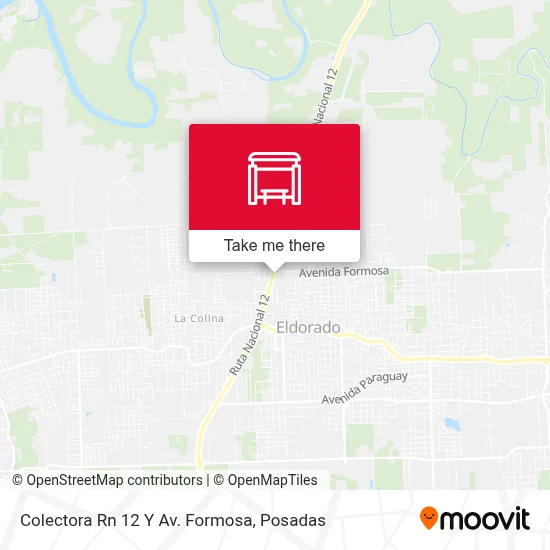 Colectora Rn 12 Y Av. Formosa map
