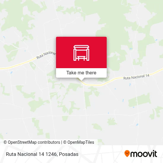 Ruta Nacional 14 1246 map