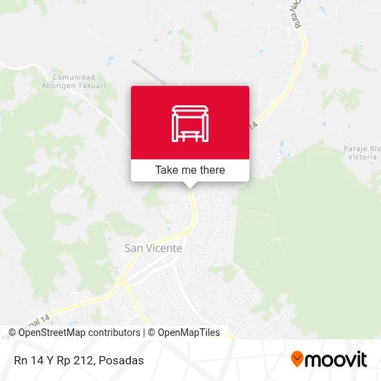 Mapa de Rn 14 Y Rp 212