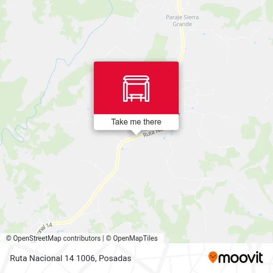 Ruta Nacional 14 1006 map
