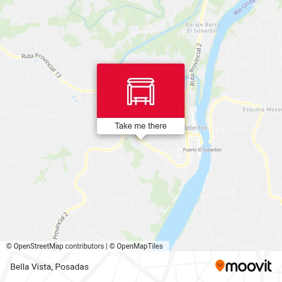Bella Vista map