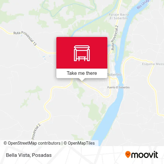 Bella Vista map