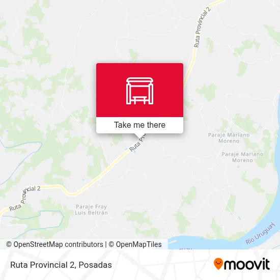 Mapa de Ruta Provincial 2