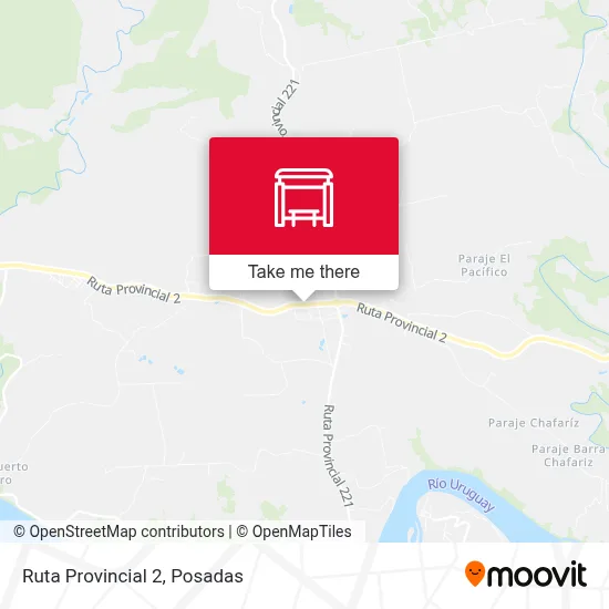 Mapa de Ruta Provincial 2