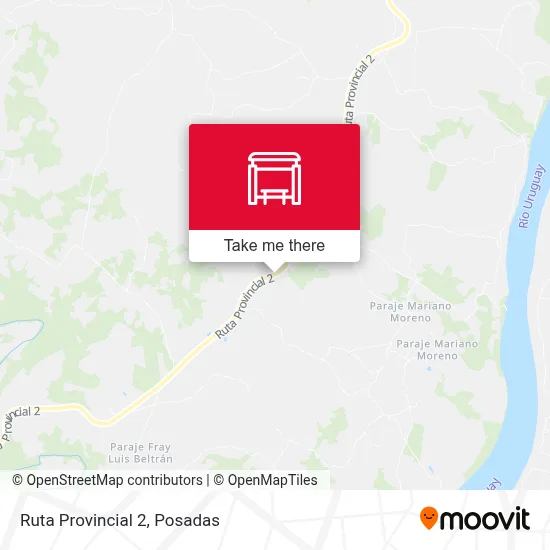 Mapa de Ruta Provincial 2