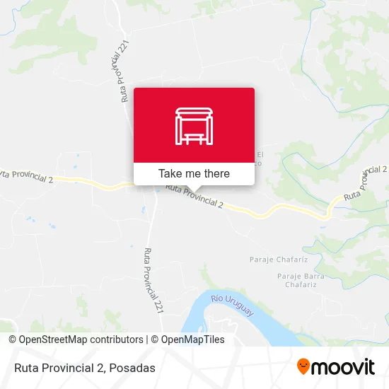 Mapa de Ruta Provincial 2