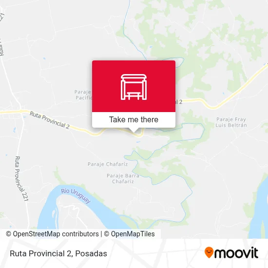 Mapa de Ruta Provincial 2