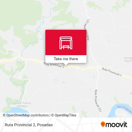 Mapa de Ruta Provincial 2